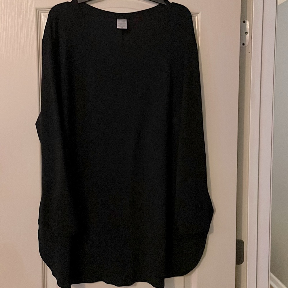 Terra & sky sweatshirt black sz. 2X (20/22W)